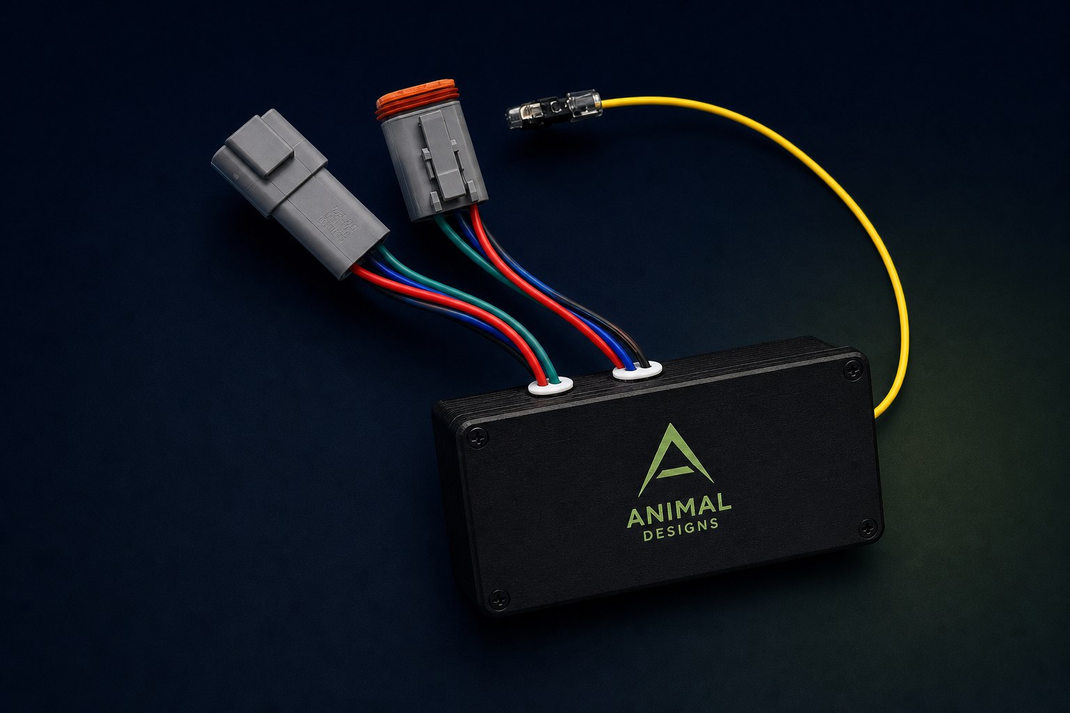 Finished Smart Wiper module with sealed enclosure and plug-in wiring harness