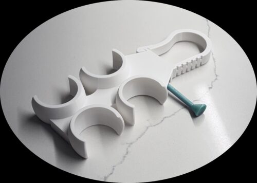 4 Golf Ball holder and Tee